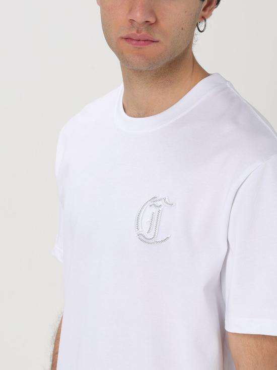 25FW 저스트까발리 반팔 티셔츠 78OAHT13CJ518 003 White - JUST CAVALLI