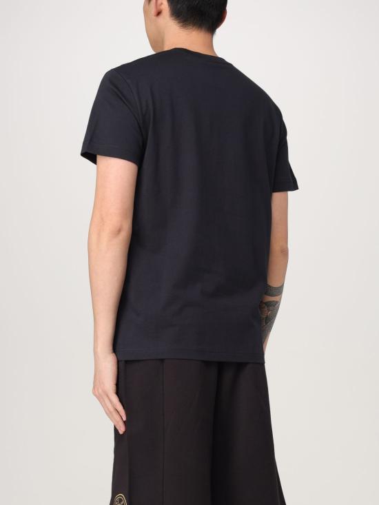 25SS 베르사체 반팔 티셔츠 78GAH6SBJS461 G89 Black - VERSACE