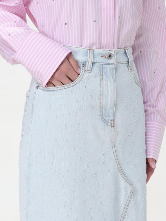  엠에스지엠 스커트 3641MDD234L247268 82 Denim - MSGM