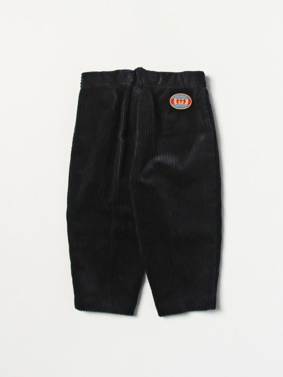 25FW [키즈] 구찌 트레이닝/조거 팬츠 746921XWAX6 4003 Blue - GUCCI