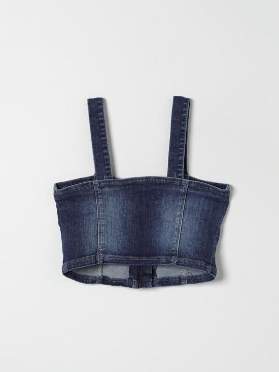 25FW [키즈] 리우조 탑 GA4124D4680 77607 Blue - LIU JO