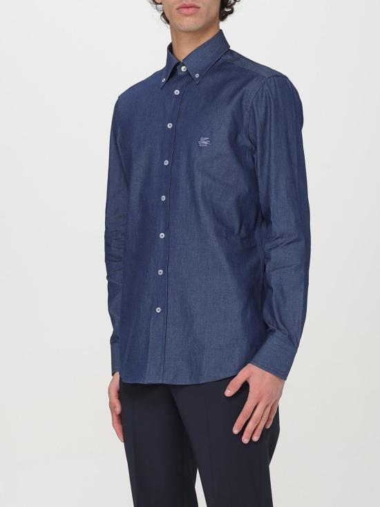 25FW 에트로 긴팔 셔츠 MRIB000499SA531 X0883 Blue - ETRO