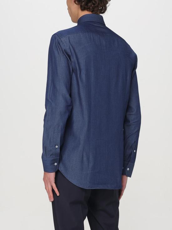 25FW 에트로 긴팔 셔츠 MRIB000499SA531 X0883 Blue - ETRO