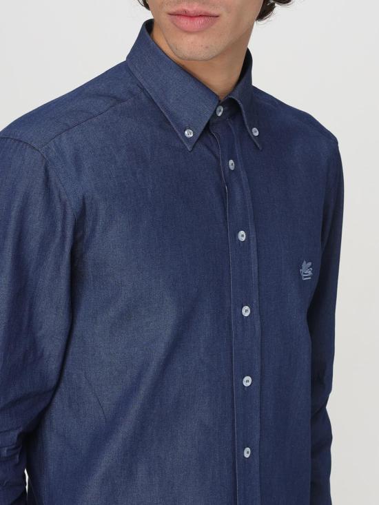 25FW 에트로 긴팔 셔츠 MRIB000499SA531 X0883 Blue - ETRO