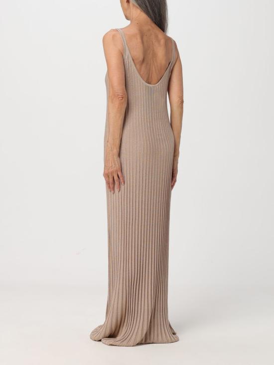 25FW 막스마라 롱 원피스 2411321014600 001 Yellow - MAX MARA