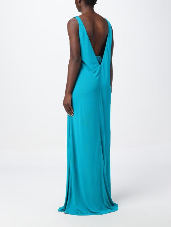  핑코 롱 원피스 103167A17I V76 Water - PINKO