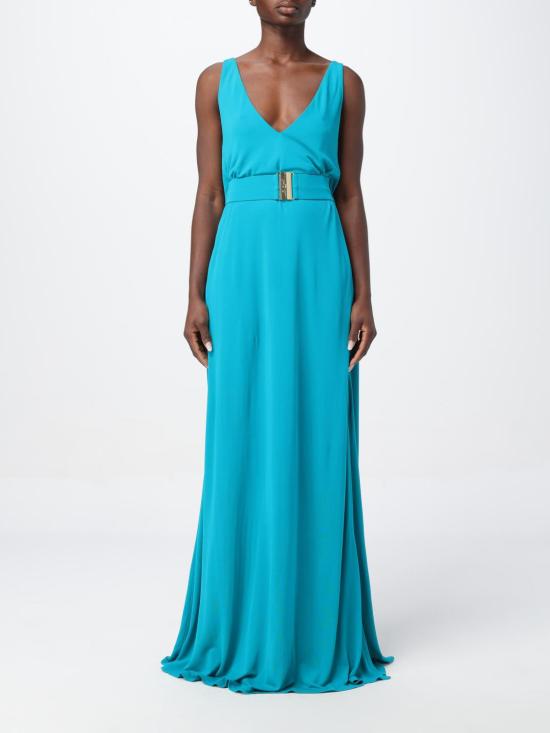  핑코 롱 원피스 103167A17I V76 Water