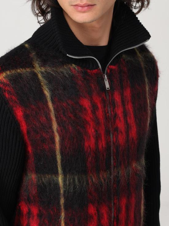 25FW 알렉산더 맥퀸 스웨터 807295Q1BBE 1160 Black - ALEXANDER MCQUEEN