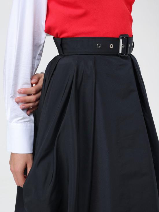  알렉산더 맥퀸 스커트 769041QEACM 1000 Black - ALEXANDER MCQUEEN
