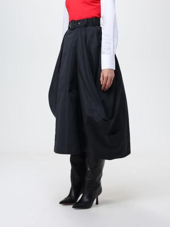  알렉산더 맥퀸 스커트 769041QEACM 1000 Black - ALEXANDER MCQUEEN