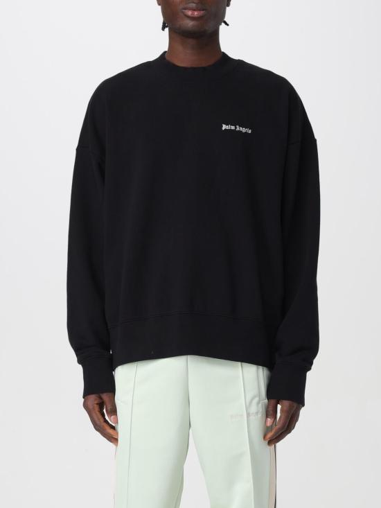 25FW 팜앤젤스 긴팔 티셔츠 PMBA080S24FLE004 4603 Navy