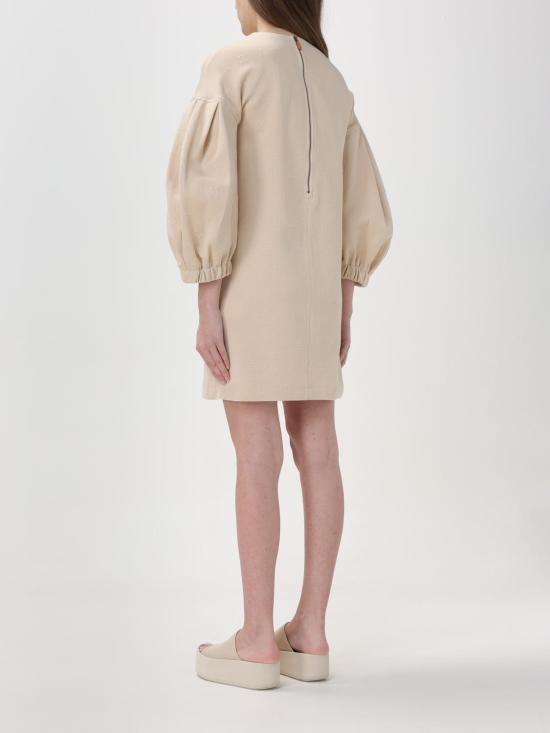  막스마라 롱 원피스 2411621012600 001 Yellow Cream - MAX MARA