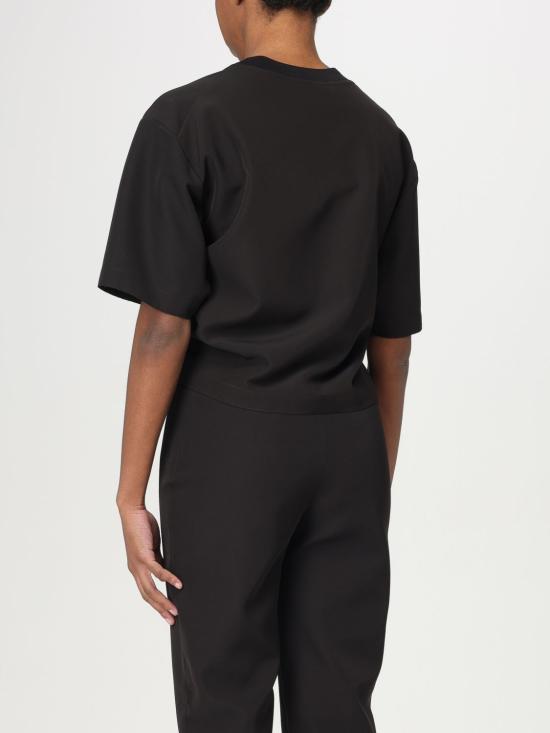 25SS 모스키노 반팔 티셔츠 02213722 1555 Black - MOSCHINO