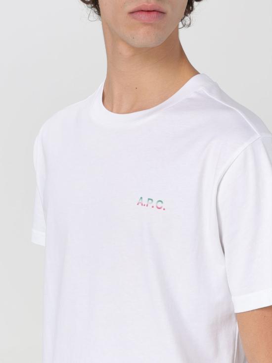  아페쎄 반팔 티셔츠 COEIOH26360 AAB White - A.P.C.