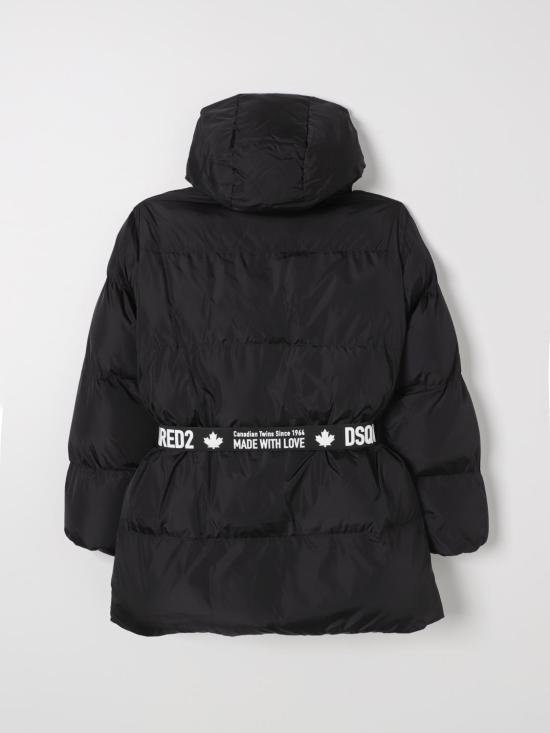 25FW [키즈] 디스퀘어드2 캐주얼 자켓 DQ2439D00BN DQ900 Black - DSQUARED2