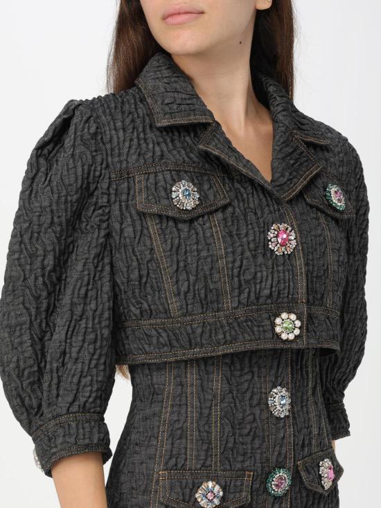  모스키노 자켓 05235421 1555 Black - MOSCHINO