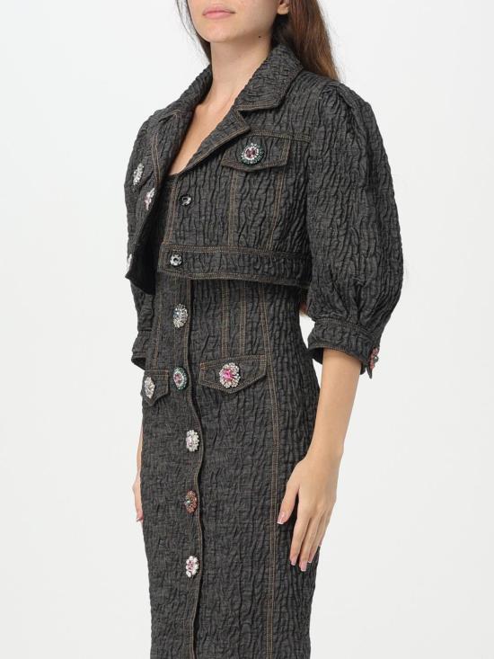  모스키노 자켓 05235421 1555 Black - MOSCHINO