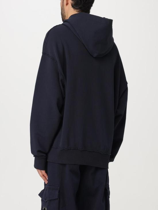 25FW 돌체앤가바나 긴팔 티셔츠 G9AUOTG7K5V B0665 Blue - DOLCE & GABBANA