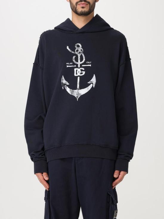 25FW 돌체앤가바나 긴팔 티셔츠 G9AUOTG7K5V B0665 Blue