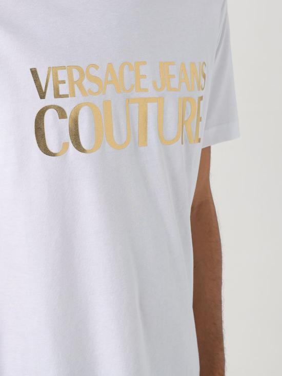 25SS 베르사체 반팔 티셔츠 78GAHT05CJ00T G03 White - VERSACE