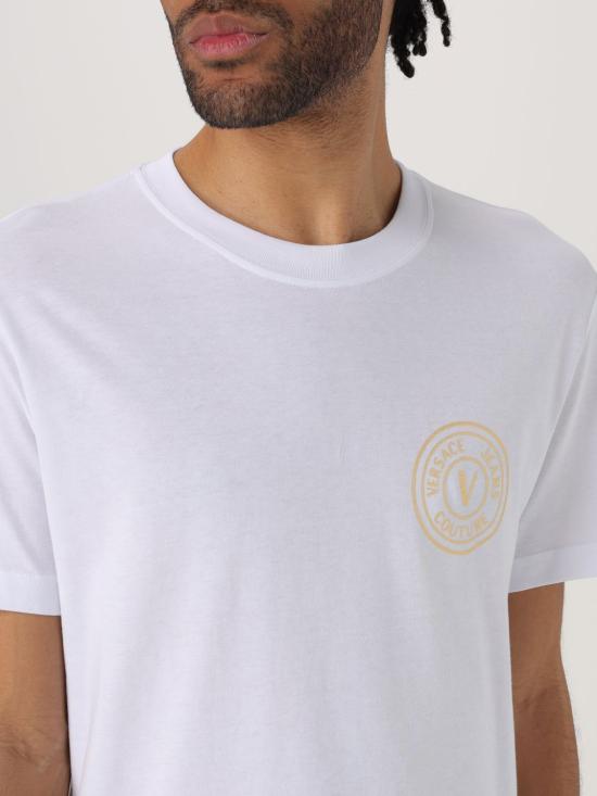 25SS 베르사체 반팔 티셔츠 78GAHT00CJ00T G03 White - VERSACE