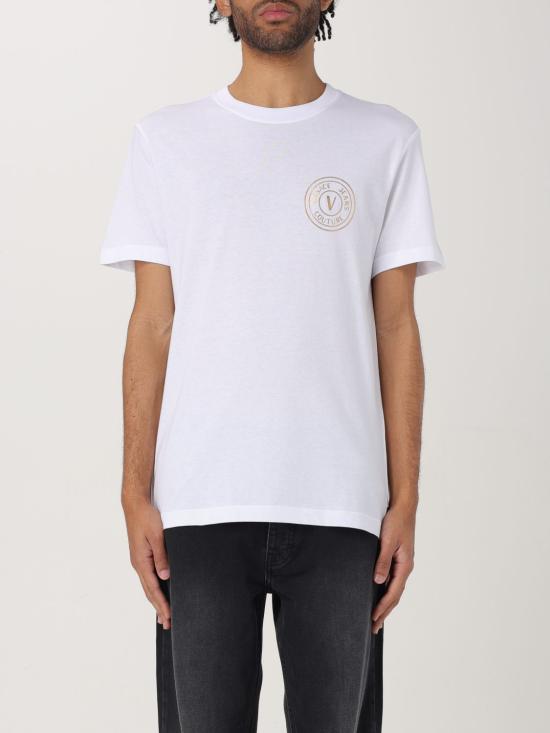 25SS 베르사체 반팔 티셔츠 78GAHT00CJ00T G03 White