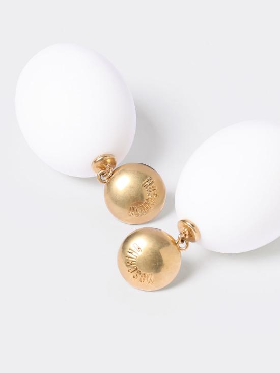 25SS 모스키노 이어링 2517191068434 1006 White - MOSCHINO