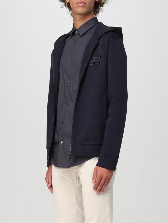 26SS 엠포리오 아르마니 긴팔 티셔츠 8N1ML61JHSZ 0920 Navy - EMPORIO ARMANI