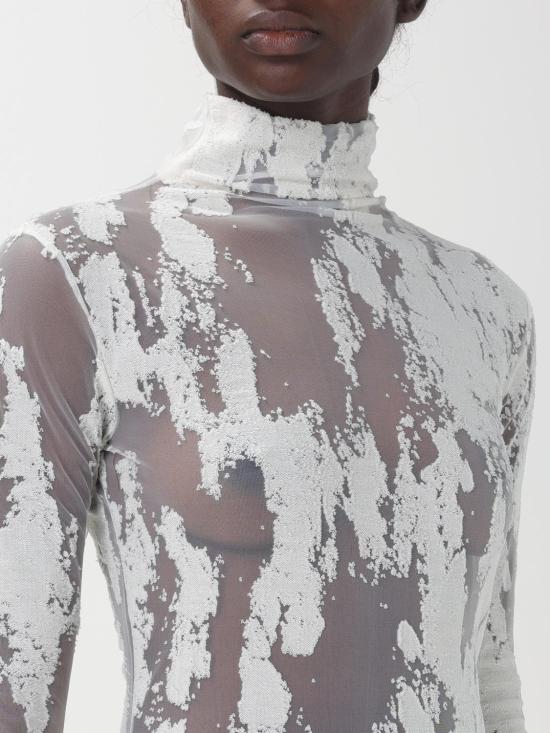  아크네 스튜디오 긴팔 티셔츠 AL0398 AEG Beige - ACNE STUDIOS