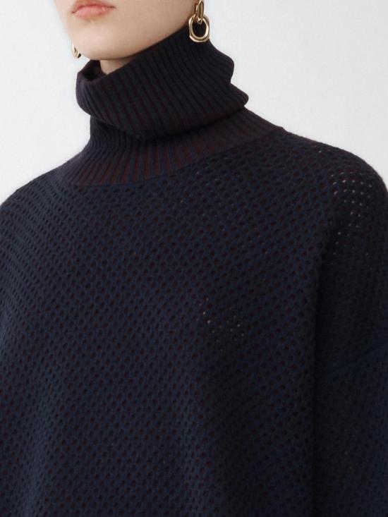 24FW 파비아나 필리피 터틀넥 MAD214F385I032 5131 Ink - FABIANA FILIPPI