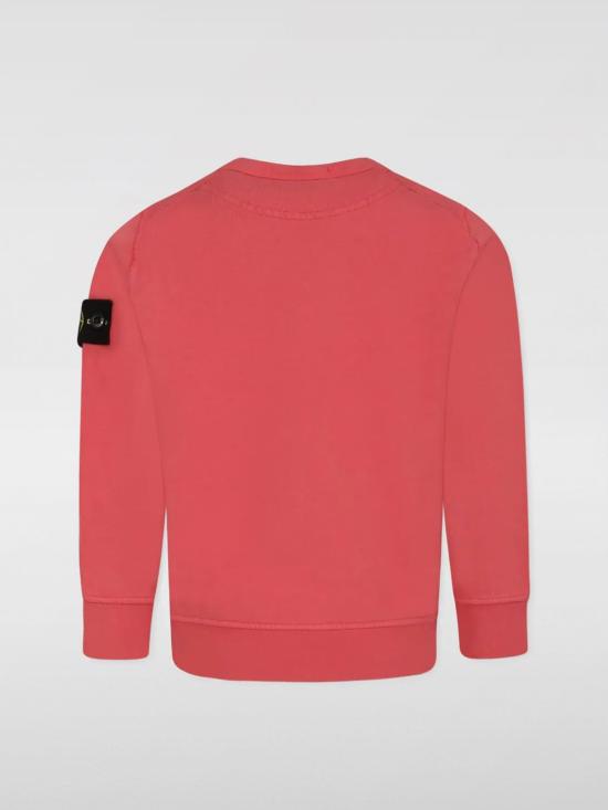 25FW [키즈] 스톤 아일랜드 풀오버 6100011S0040 V0089 Geranium - STONE ISLAND