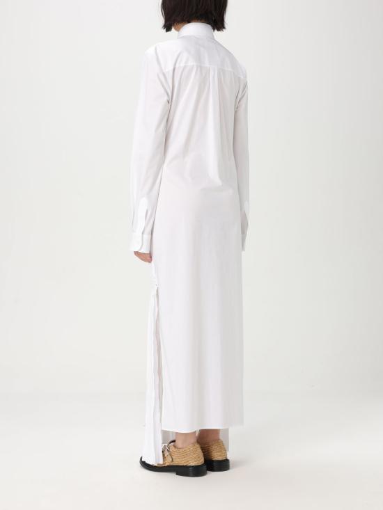 25SS 모스키노 롱 원피스 04100531 0001 White - MOSCHINO