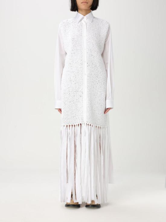 25SS 모스키노 롱 원피스 04100531 0001 White