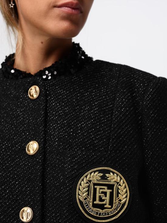 24FW 엘리자베타프랜치 자켓 GI121 110 Black - ELISABETTA FRANCHI