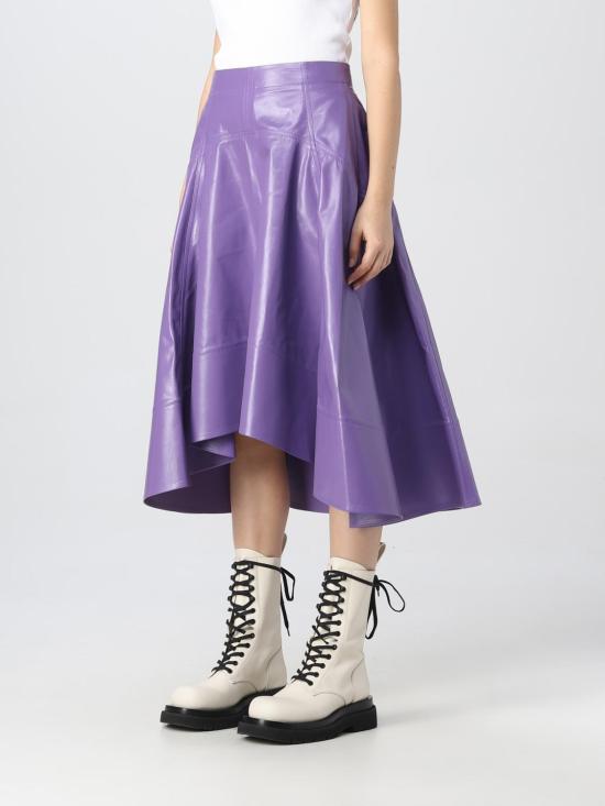 25FW 보테가베네타 스커트 716284VKLC0 5305 Violet - BOTTEGA VENETA