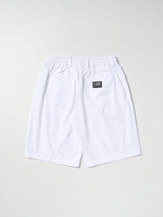  [키즈] 돌체앤가바나 쇼츠/버뮤다 L42Q95FUFIP W0800 White - DOLCE & GABBANA