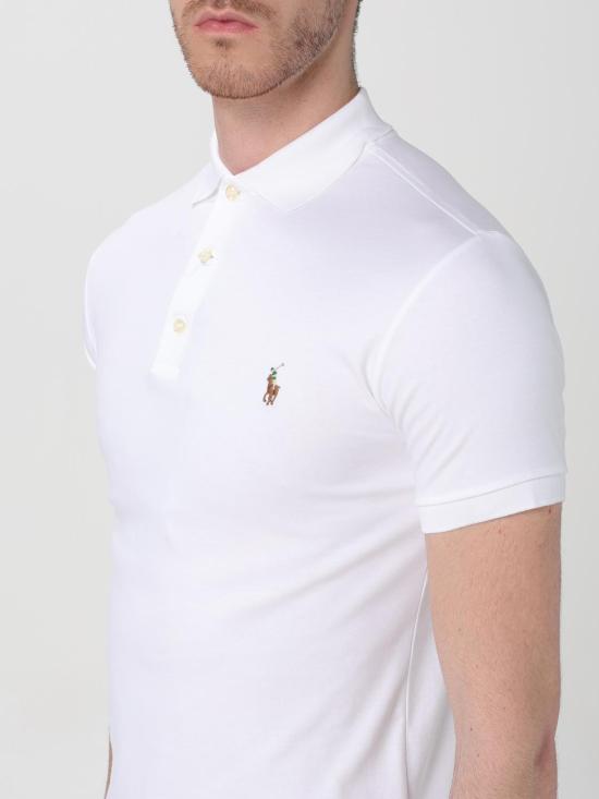 25FW 폴로 랄프로렌 폴로 티셔츠 710685514001 White - POLO RALPH LAUREN