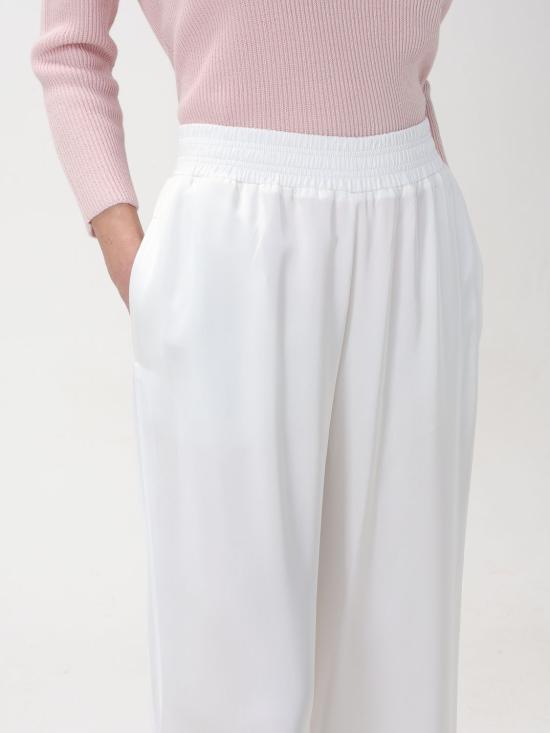  파비아나 필리피 스트레이트 팬츠 PAD264F284D623 0142 White - FABIANA FILIPPI