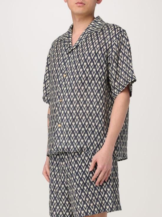 25FW 발렌티노 가라바니 반팔 셔츠 6V3AA111AN1 QTD Black - VALENTINO GARAVANI