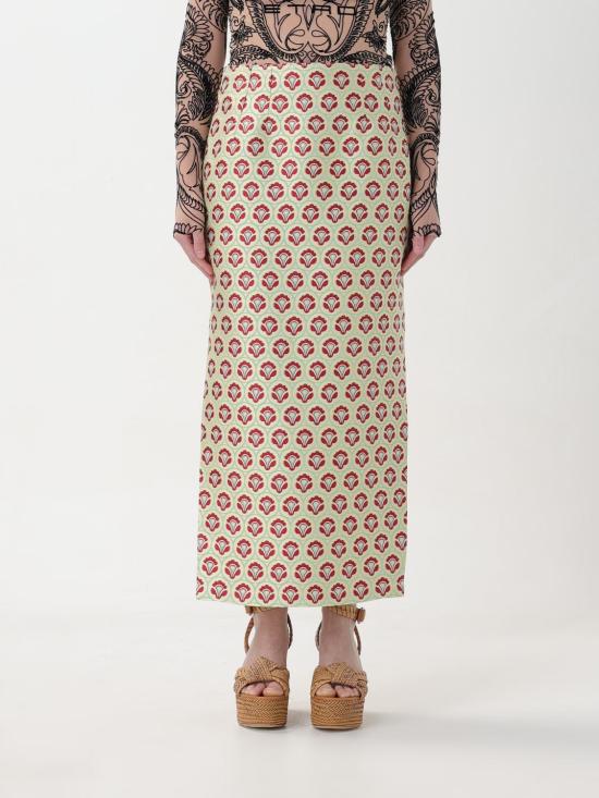  에트로 스커트 WRFA0036 99TFA07 S9840 Green