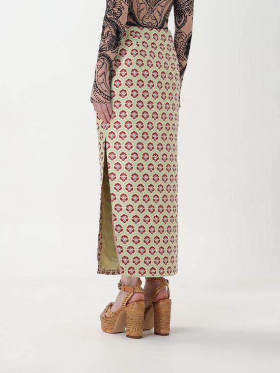  에트로 스커트 WRFA0036 99TFA07 S9840 Green - ETRO