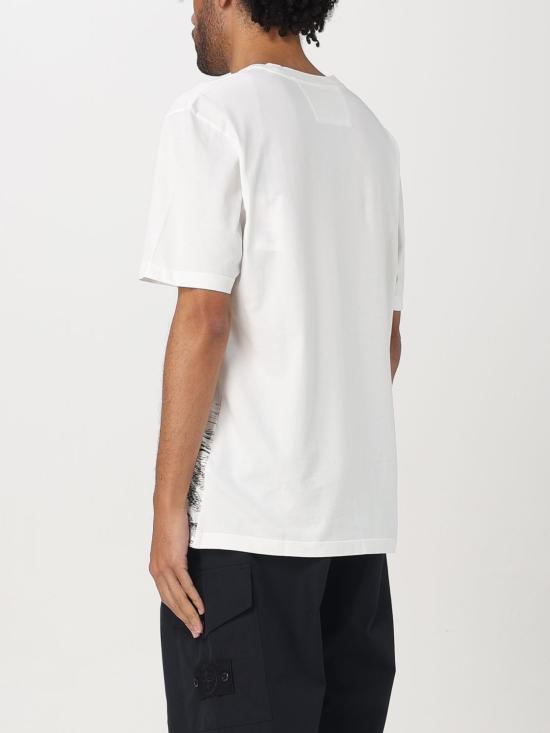 25FW 씨피 컴퍼니 반팔 티셔츠 18CMTS318A005431G 103 White - C.P. COMPANY