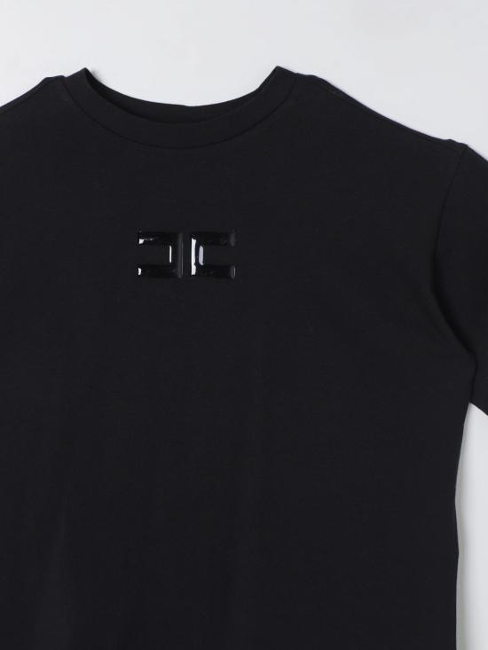 25FW [키즈] 엘리자베타프랜치 티셔츠 EFTS2070JE006 N000 Black - ELISABETTA FRANCHI