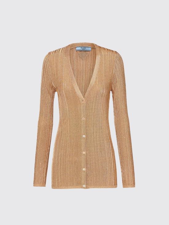 25FW 프라다 가디건 P25L6712DZ F0056 Gold