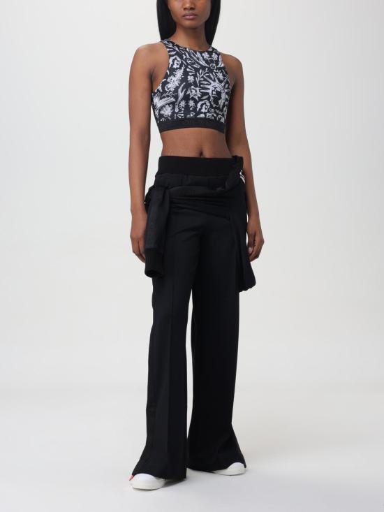 25FW 오프화이트 팬츠 OWVI021S24JER001 1010 Black - OFF WHITE