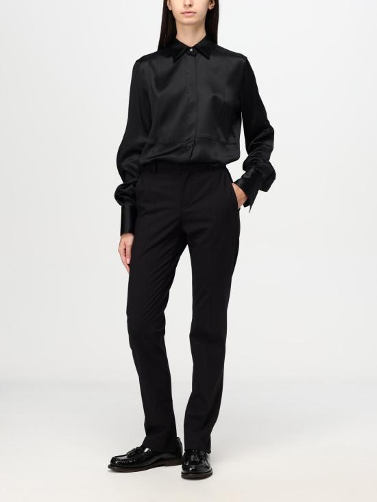 24FW 브루넬로 쿠치넬리 팬츠 M0W07P8584 C101 Black - BRUNELLO CUCINELLI