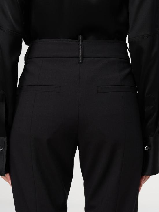 24FW 브루넬로 쿠치넬리 팬츠 M0W07P8584 C101 Black - BRUNELLO CUCINELLI