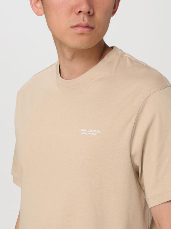 25FW 알마니 반팔 티셔츠 8NZT91Z8H4Z 1794 Sand - ARMANI