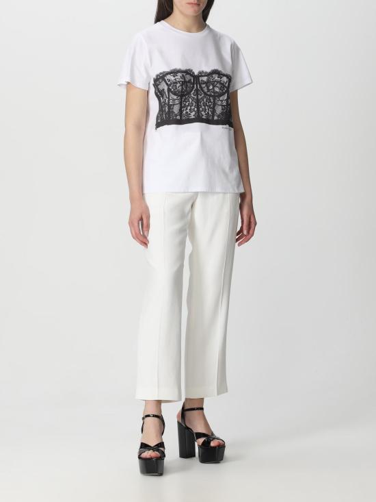  알렉산더 맥퀸 자켓 584968QEAAA 9007 Ivory - ALEXANDER MCQUEEN