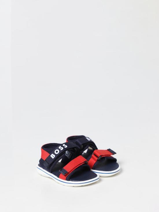 25FW [키즈] 보스 슈즈 J09191 849 Blue - BOSS